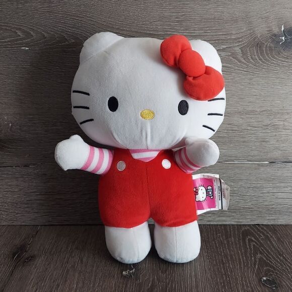 Hello Kitty 14" Plush Red Outfit & Bow - Picture 1 of 5